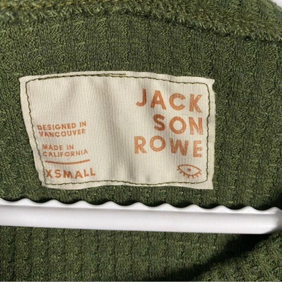 Jackson Rowe Women's Green Knit Top - Picture 5 of 7